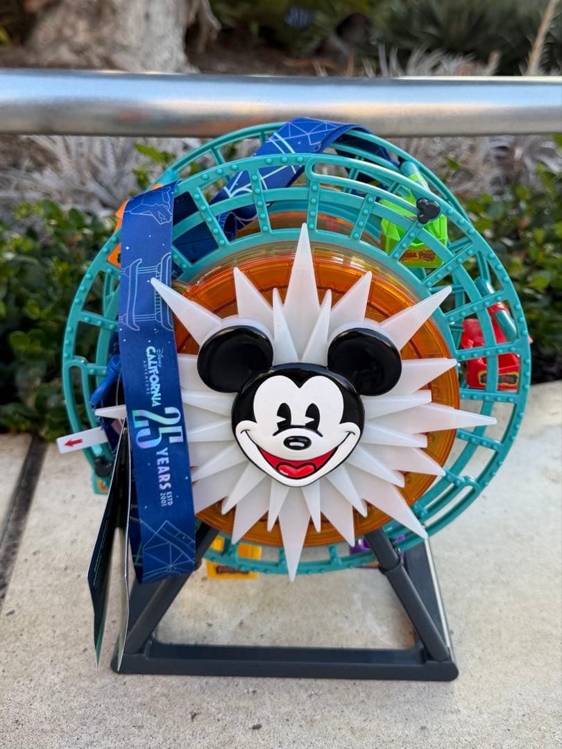 カリフォルニアディズニー25周年 ポップコーンバケット 観覧車 バケツ