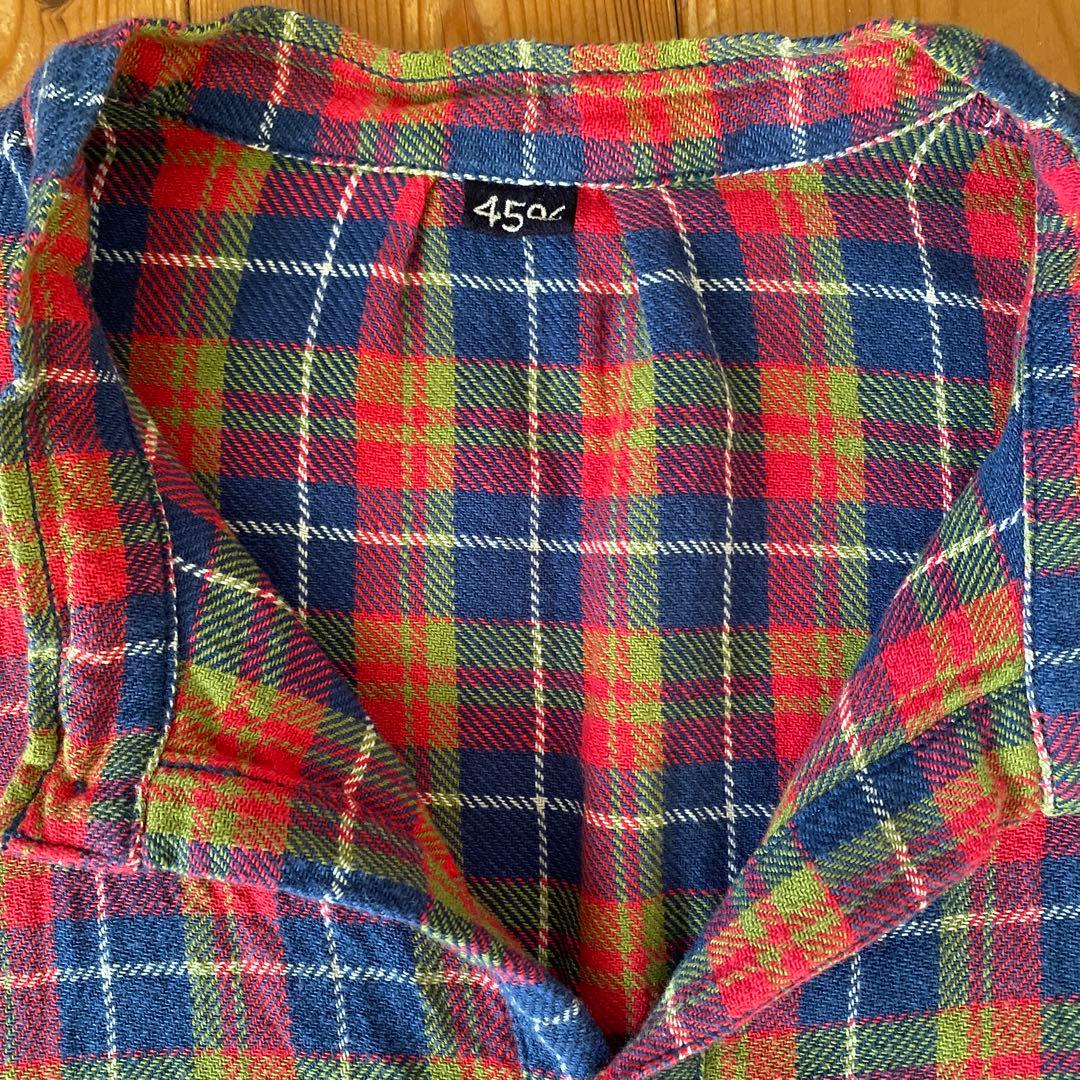 インドネルの908イージーシャツ 美品✦ฺ45R インドネルの908イージー