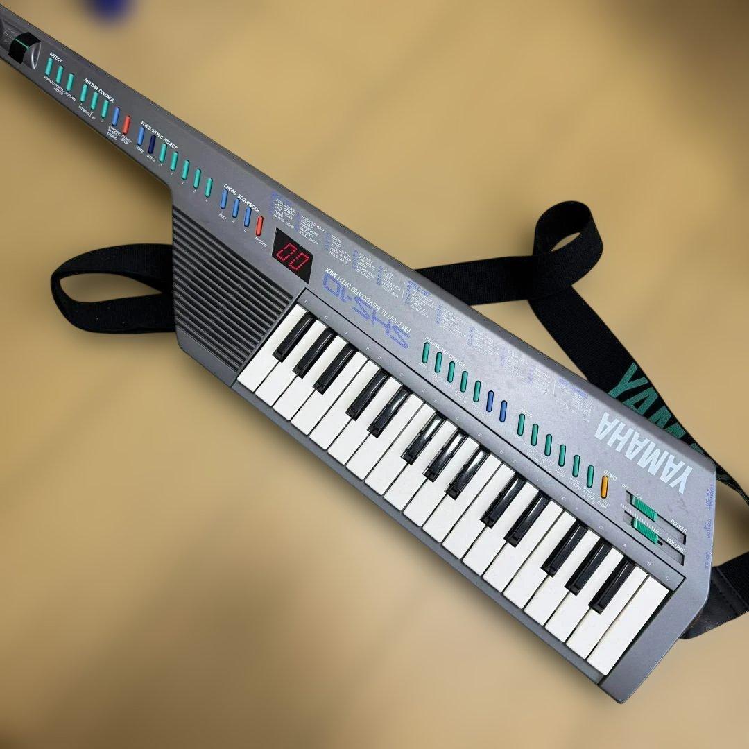 完動品/美品】YAMAHA SHS-10S ショルキー MIDIキーター - メルカリ