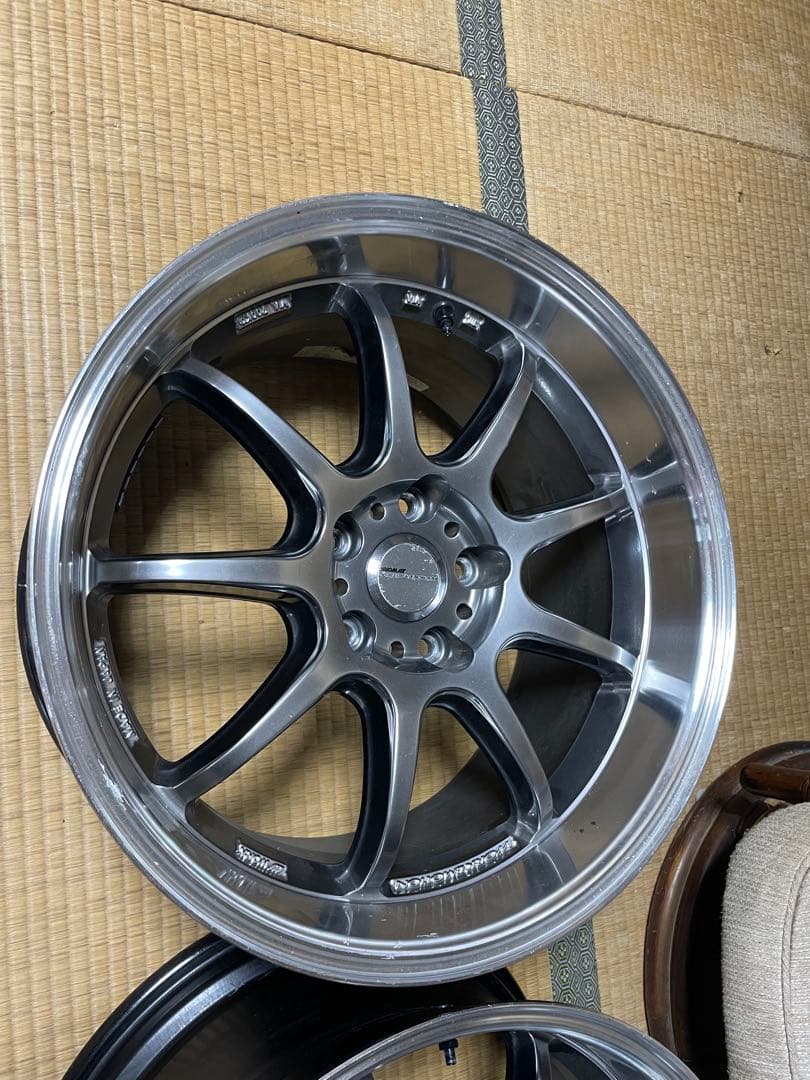 WORK D9R 18インチ　9.5j ドリケツ