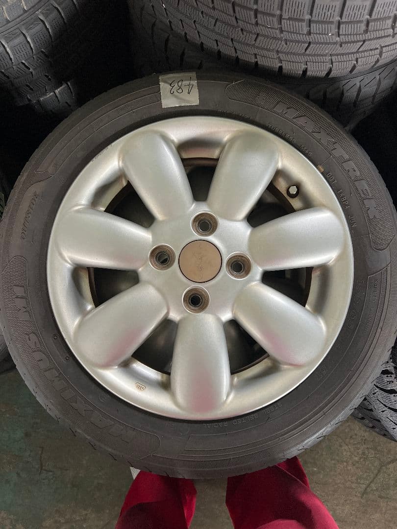 スズキ純正 ラパン タイヤホイールセット 14インチ - メルカリ