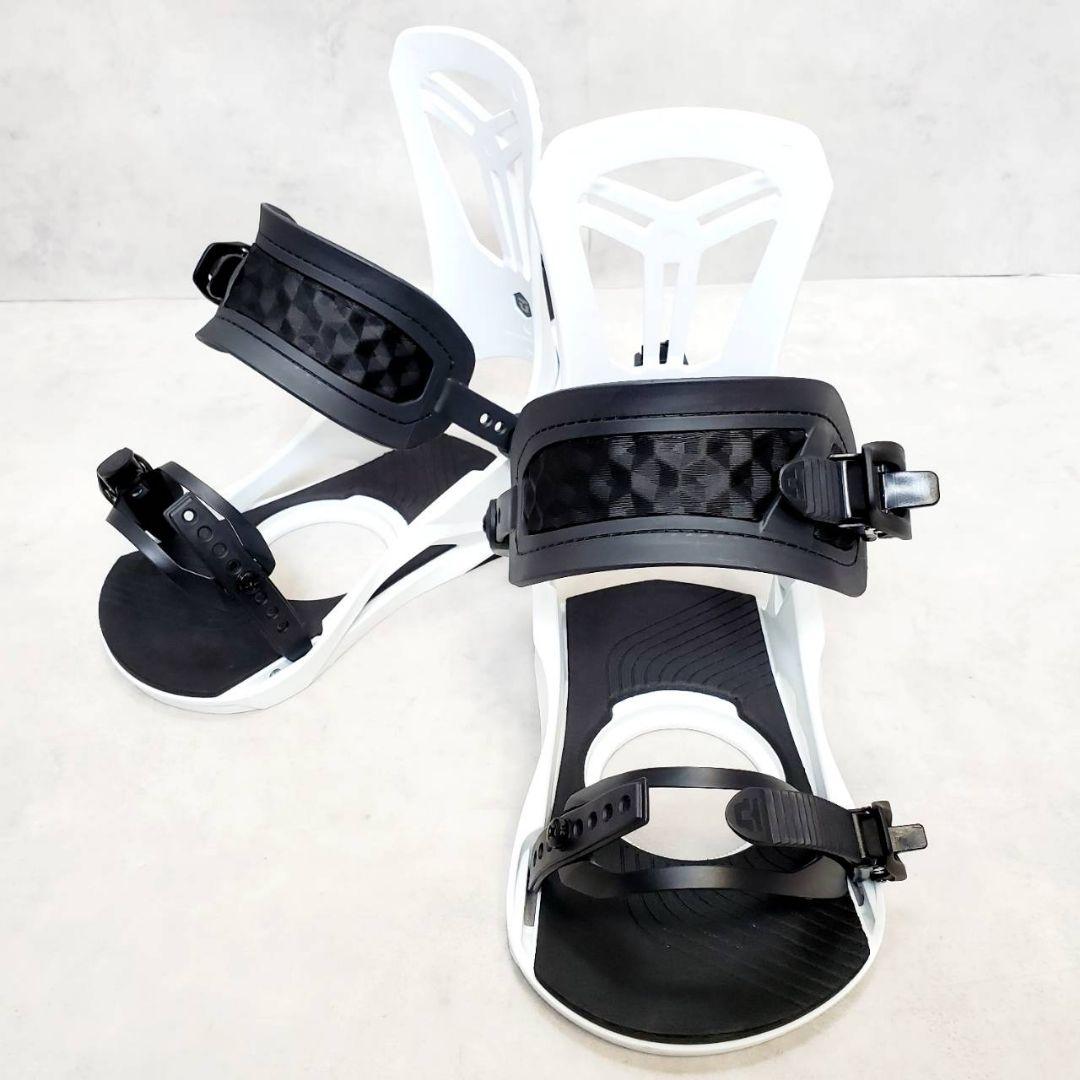 極美品 UNION フライトプロ ホワイト Mサイズ スノーボード ビンディング ユニオン(UNION) スノーボード ビンディング フライトプロ FLITE PRO