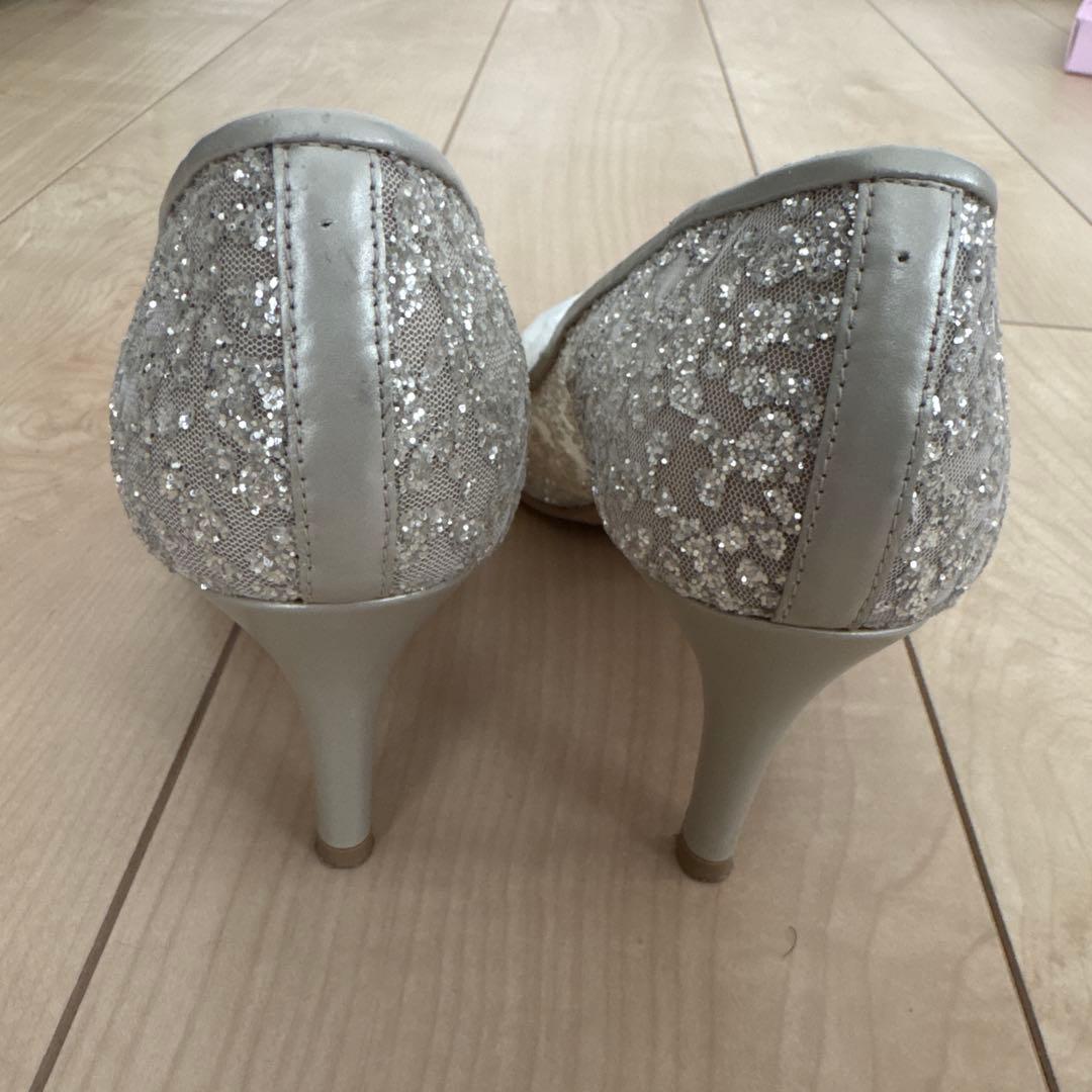 DIANA ブライダルシューズ 23cm - メルカリ