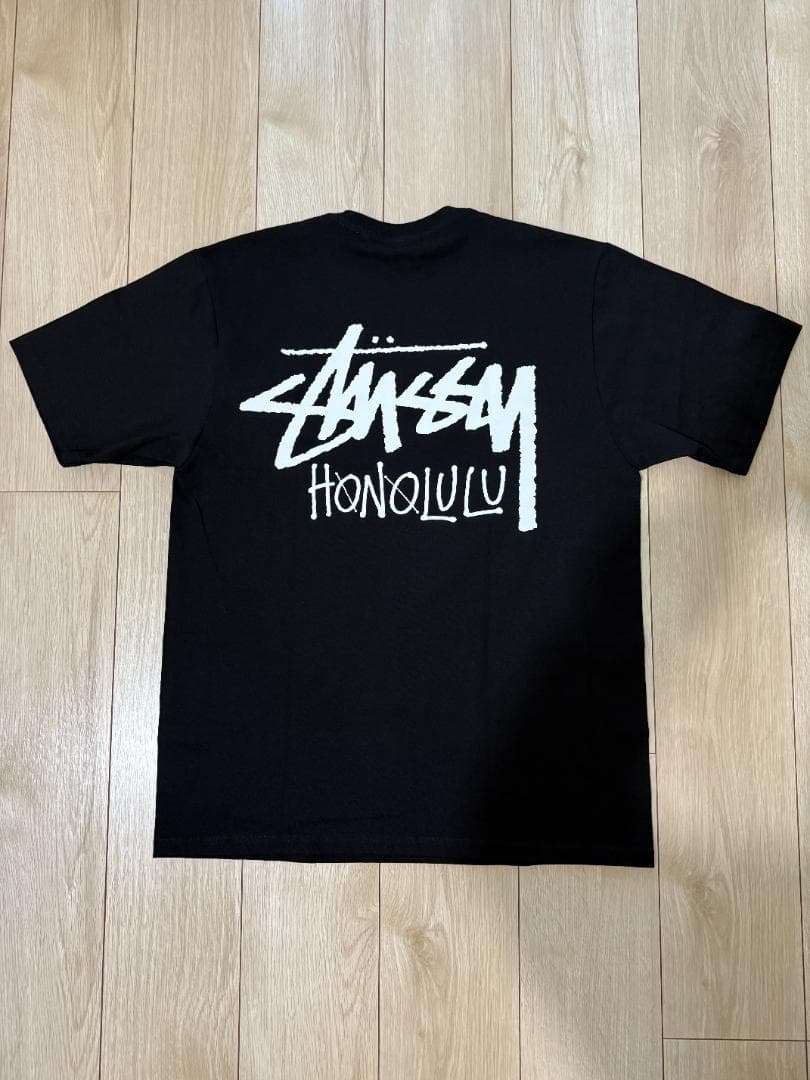 『新品未着用』　Stussy HONOLULU　Tシャツ　ブラック　 Mサイズ STUSSY ホノルル Tシャツブラック Mサイズ 未使用｜Yahoo!フリマ（旧