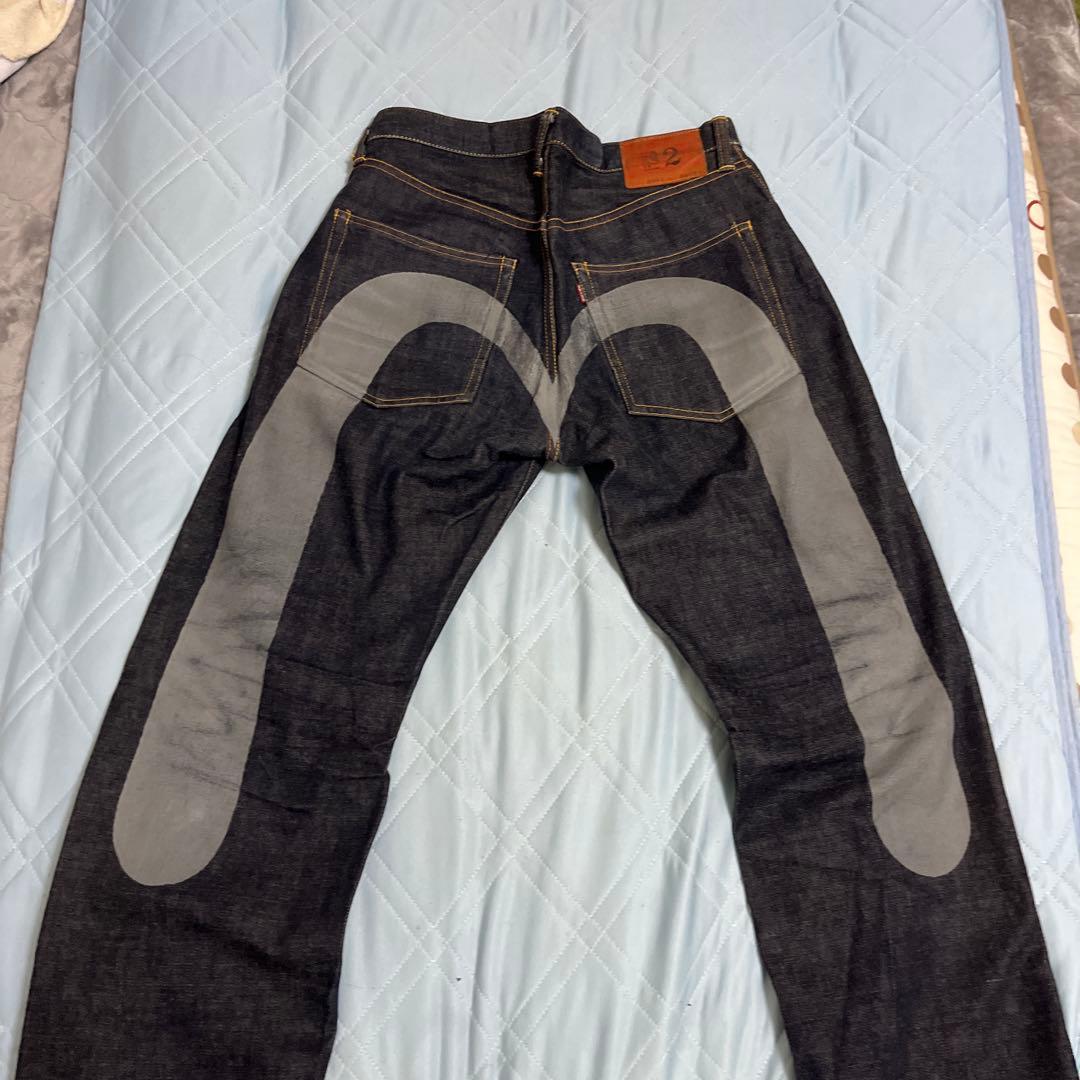 EVISU エヴィス No.2 2001グレー大黒 ビックカモメ 32×35濃紺 楽天市場】EVISU エヴィス パンツ サイズ:32×35 / No.2 2001 小文字