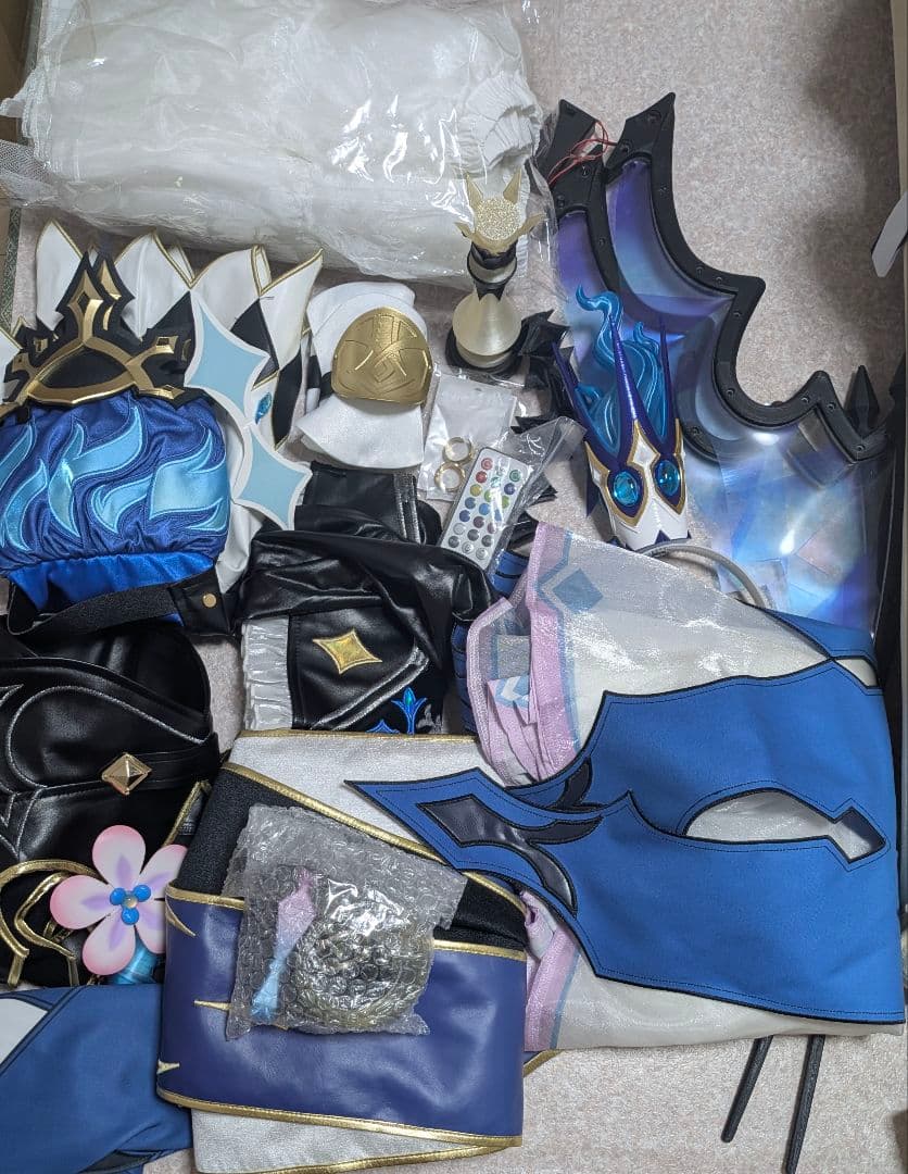 崩壊スターレイル ケリュドラ コスプレ衣装 ウィッグ、靴、羽、武器付き 三分妄想 崩壊スターレイル コスプレ スタレ ケリュドラ 衣装