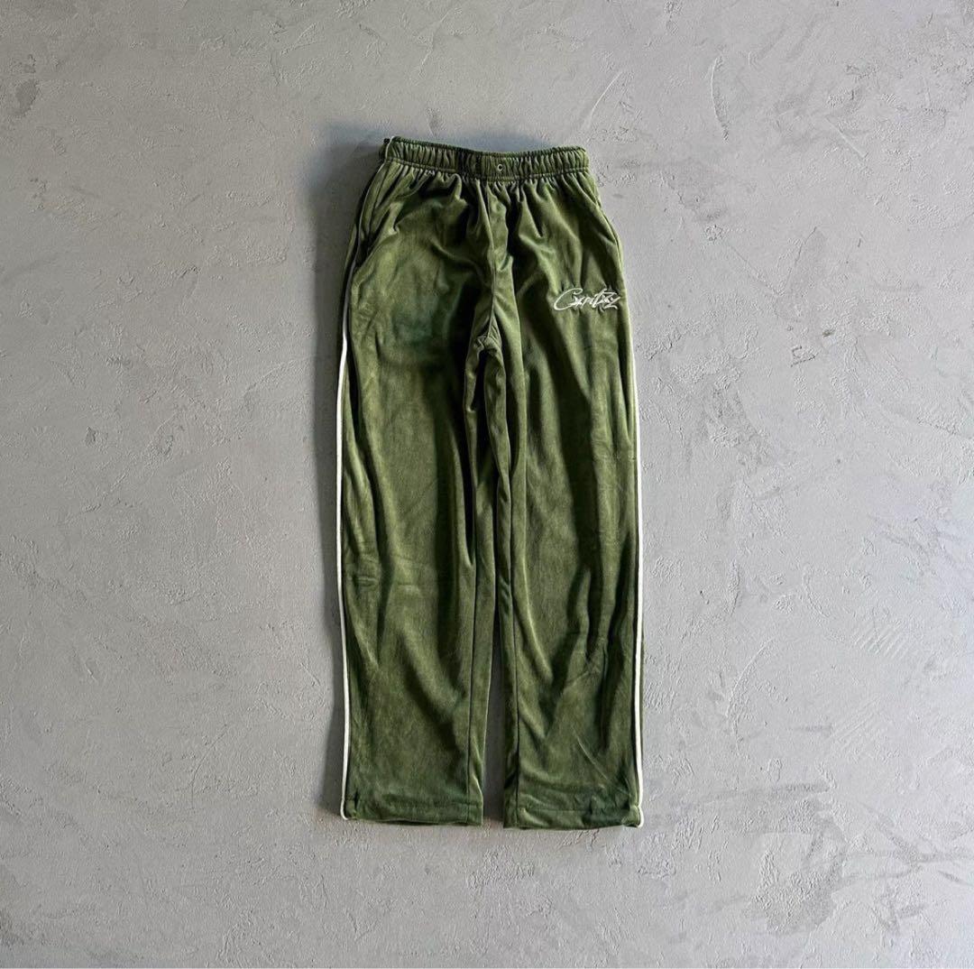 Corteiz Velour Tracksuit green S - メルカリ
