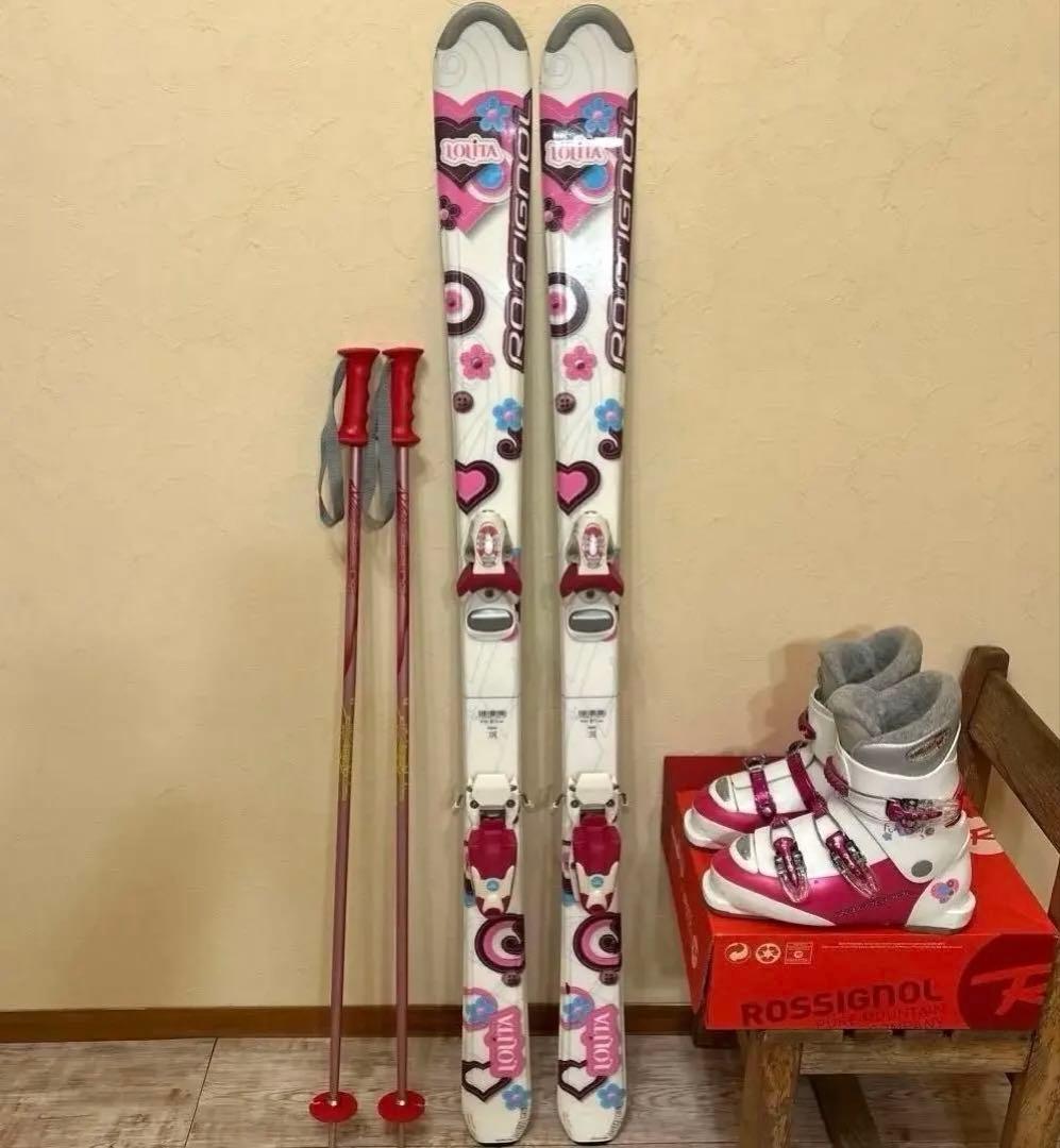 ◾️カービングスキーセット　スキー板130㎝　ブーツ22.5㎝　子供用　ジュニア用 楽天市場】スキー板 セット（スキー用品｜ウィンタースポーツ