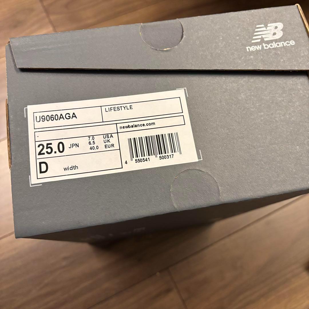 【新品】ニューバランス U9060AGA 25.0cm NEW BALANCE