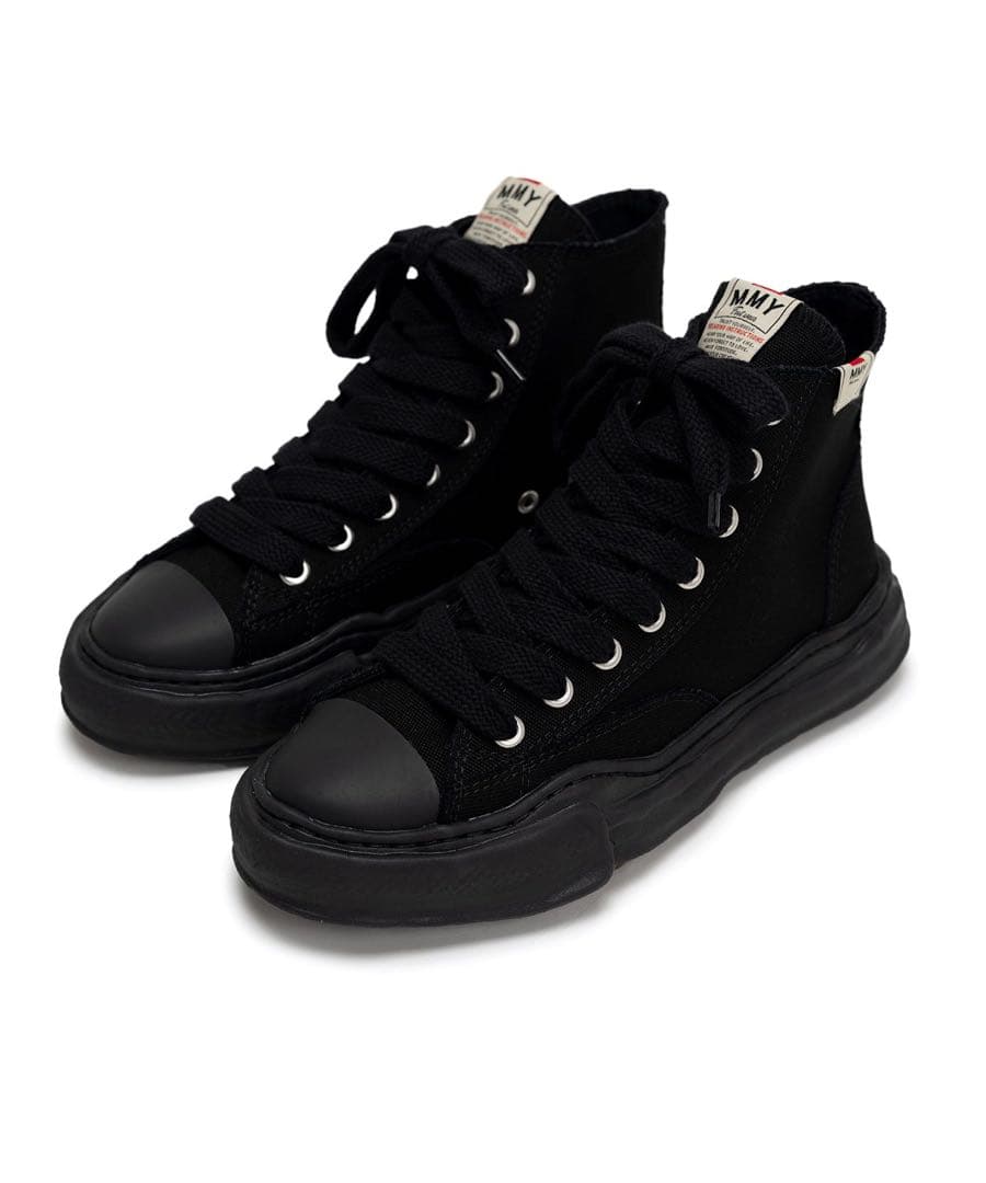 靴 Maison MIHARA YASUHIRO PETERSON HIGH 38 Maison Mihara Yasuhiro Peterson High in Black/Black – Oneness Boutique