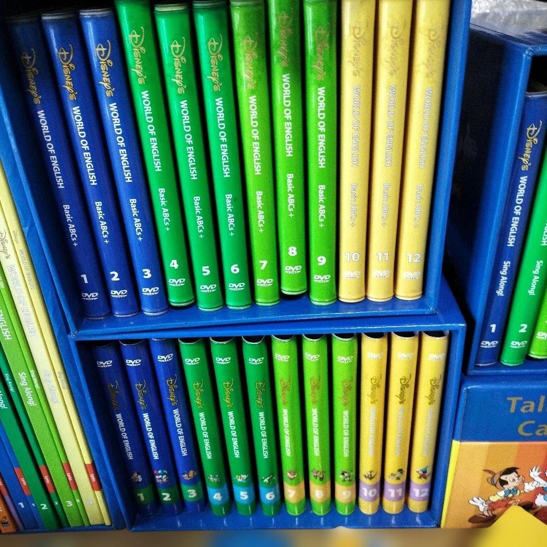 ①②セット商品》【DWEフルセット】①ディズニー英語システム シング