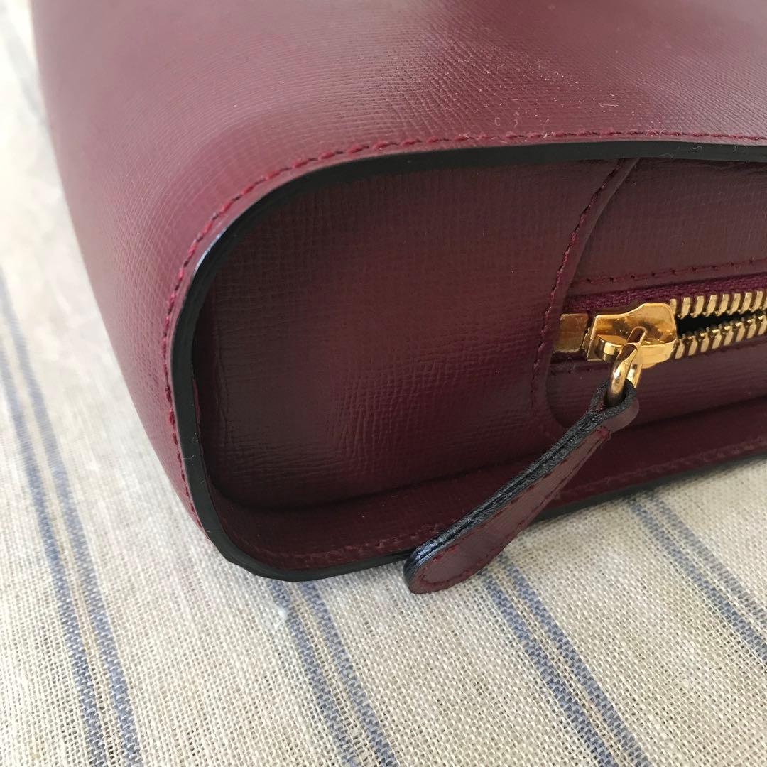 綺麗です☆】カルティエ マストライン イタリア製 クラッチバッグ ユニ