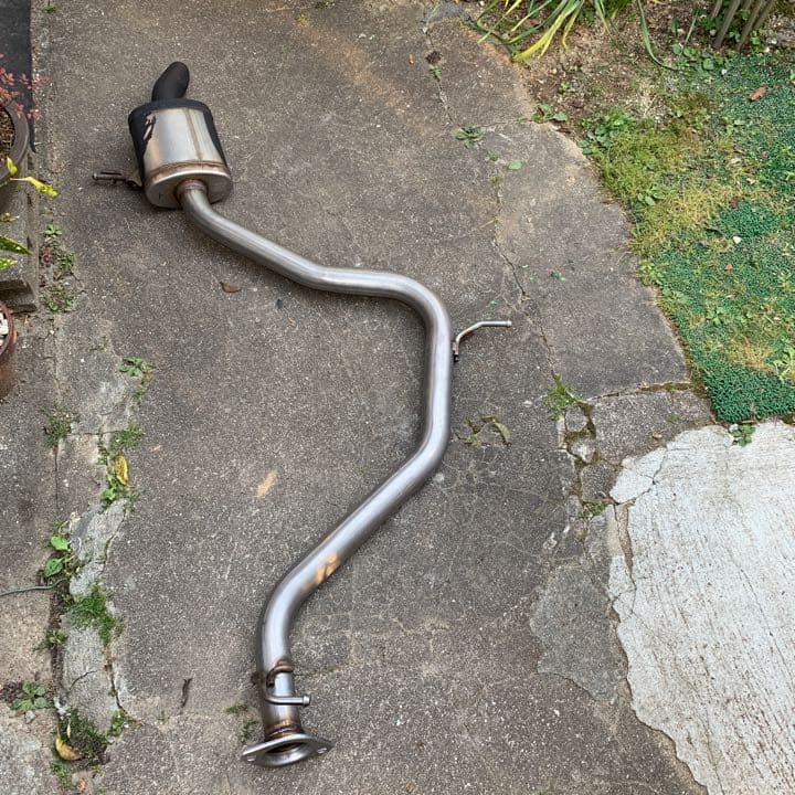 ヴェルファイア　30系の純正マフラー ☆TOYOTA トヨタ アルファード ヴェルファイア 30系 純正マフラー