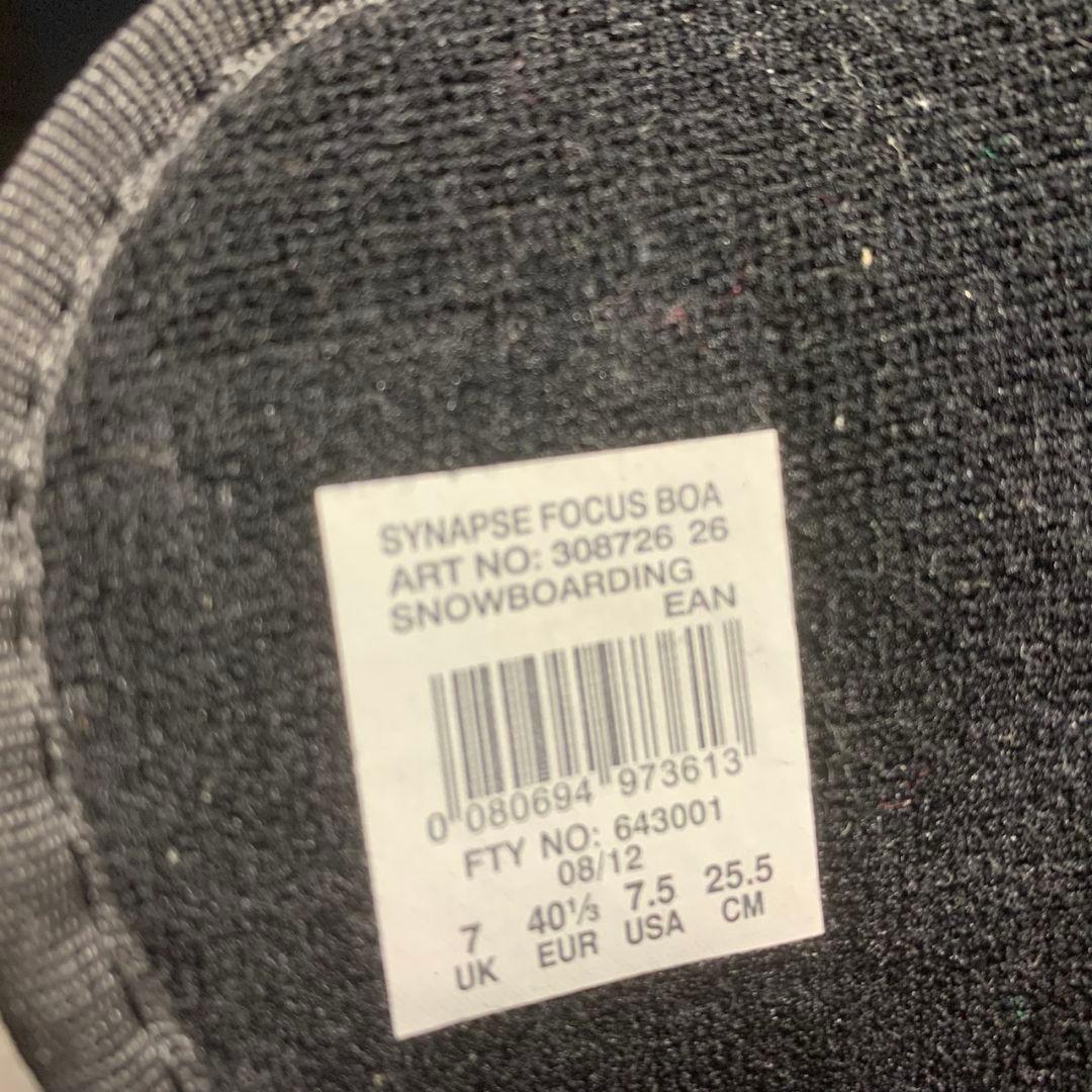 K474 SALOMON サロモン シナプス スノーボードブーツ 25.5cm