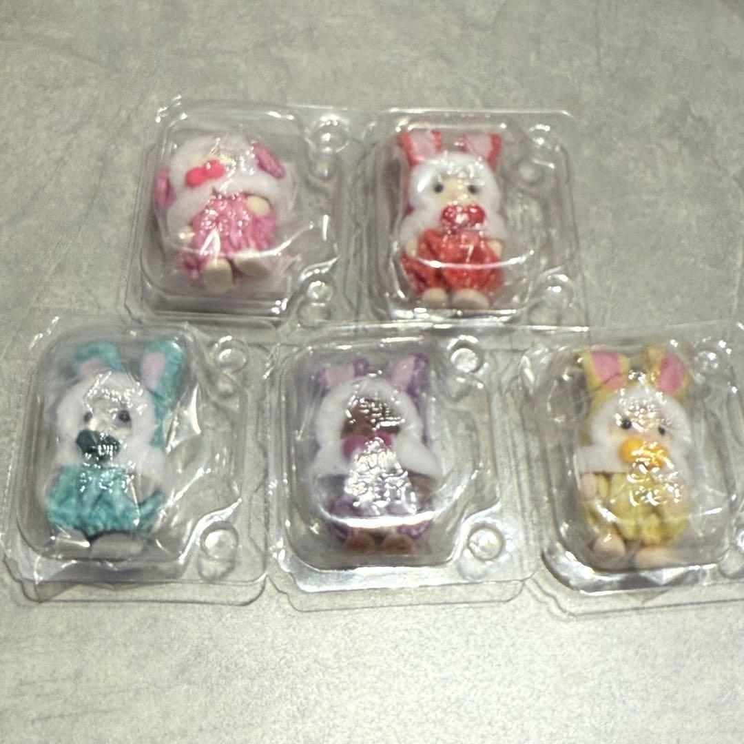 シルバニアファミリー 赤ちゃんカラフルウサギ 5種 コンプリート