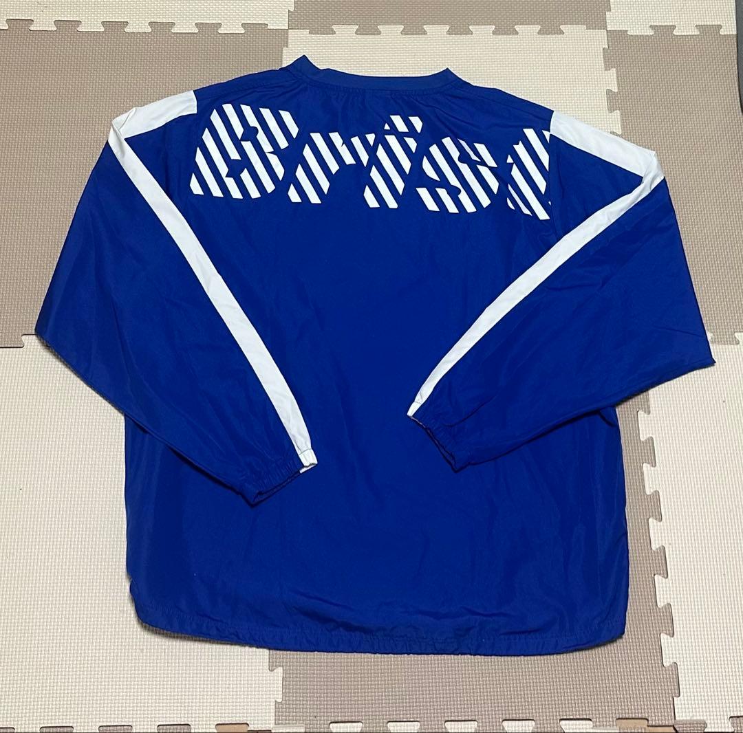 未使用級】F.C.R.B. ブリストル ブルー ピステ L 背面ロゴ 極美品