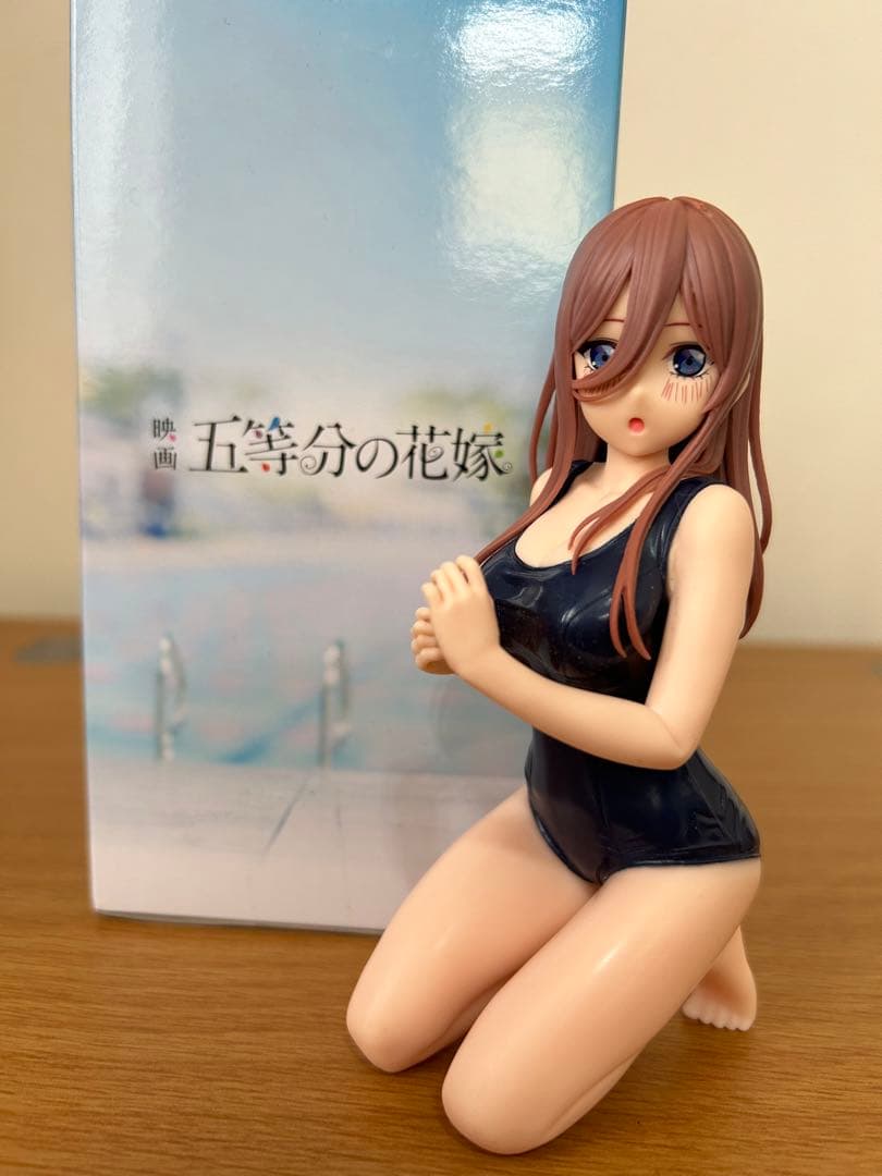 フィギュア 五等分の花嫁 中野三玖 スク水 水着 - メルカリ