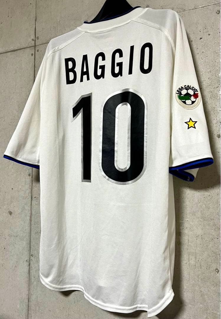美品！】99/00 インテル ミラノ♯10 ロベルト・バッジョ【Lサイズ