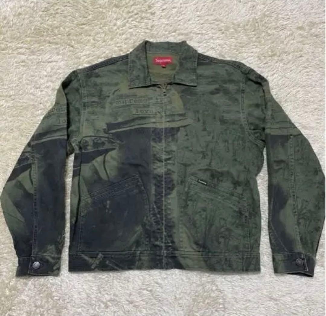 ジャケット・アウター Supreme is Love Denim Work Jacket 19AW Supreme Is Love Denim Work Jacket Olive - StockX News