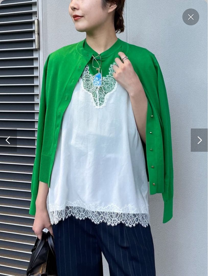 新品JOURNAL STANDARD L'ESSAGE リバーレースキャミ - メルカリ