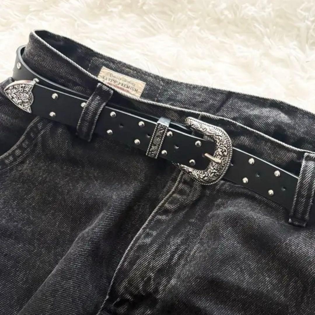 スタッズベルト ウエスタン y2k アメカジ ウエスタンベルト