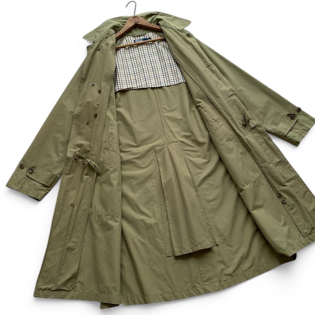 00's Polo Ralph Lauren バルマカーンコート 一枚袖 鶯色 - メルカリ