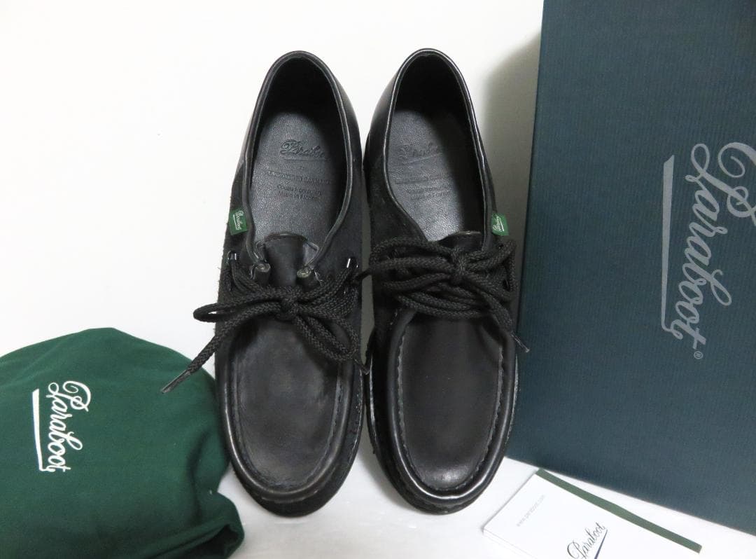 新品 パラブーツ × エンジニアド ガーメンツ ミカエル ブラック 41