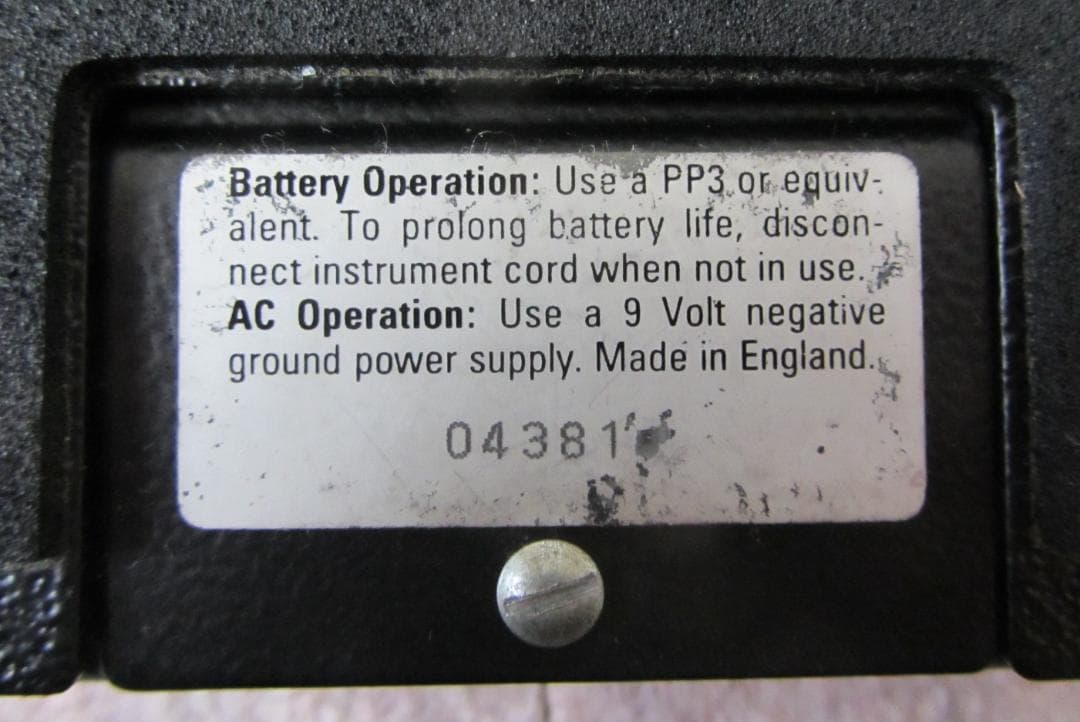 Marshall Guv´nor S／N4000番台 MotorolaT072C