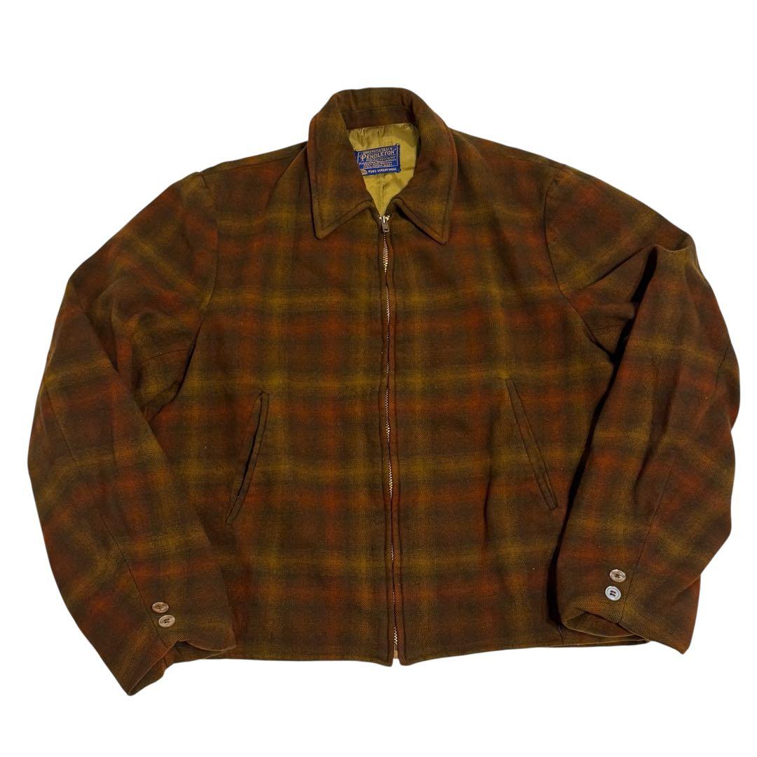 pendleton ペンドルトン 60s スポーツジャケット オンブレ - メルカリ
