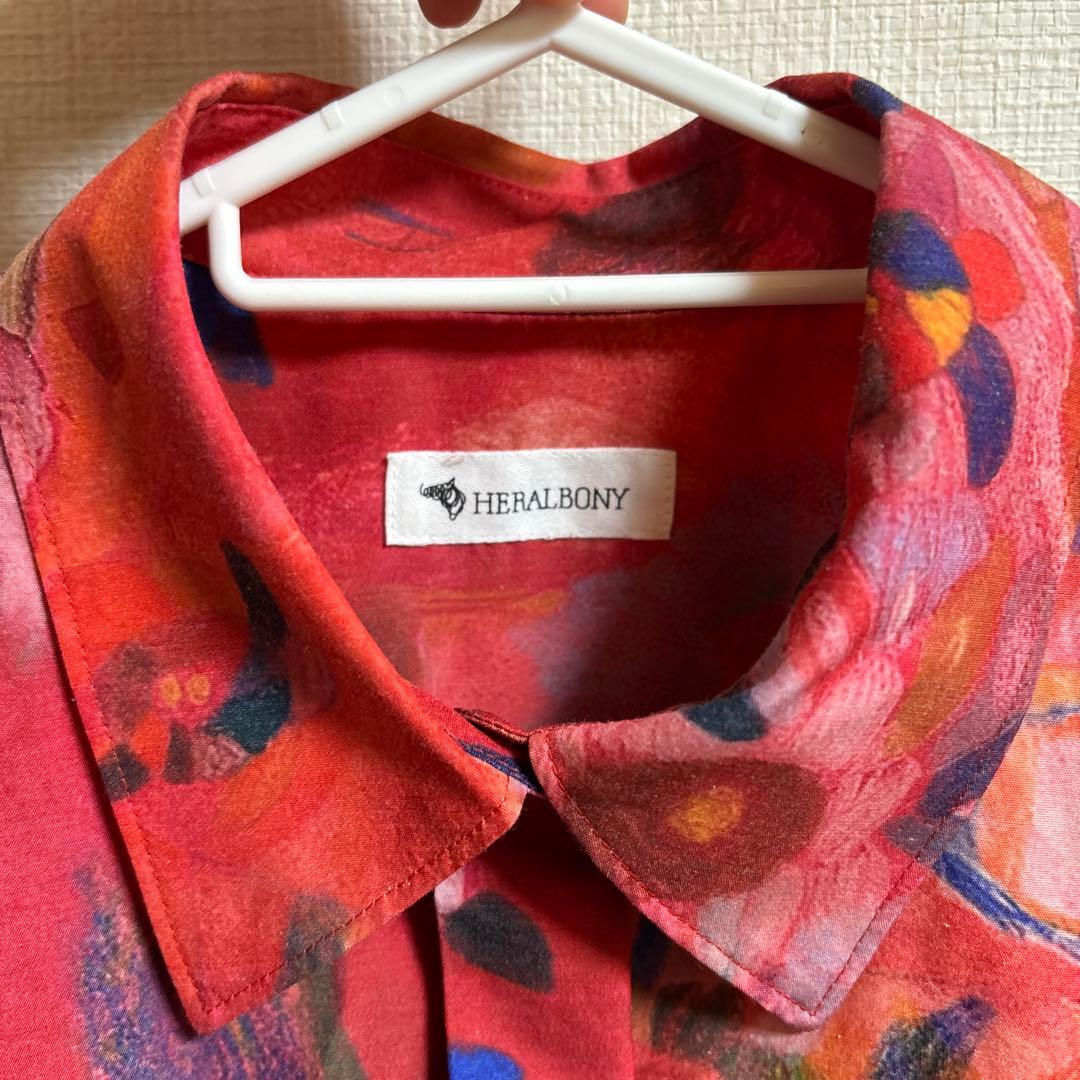 HEALBONY りんごのブーケ ブラウス フリーサイズ HEALBONY りんごの