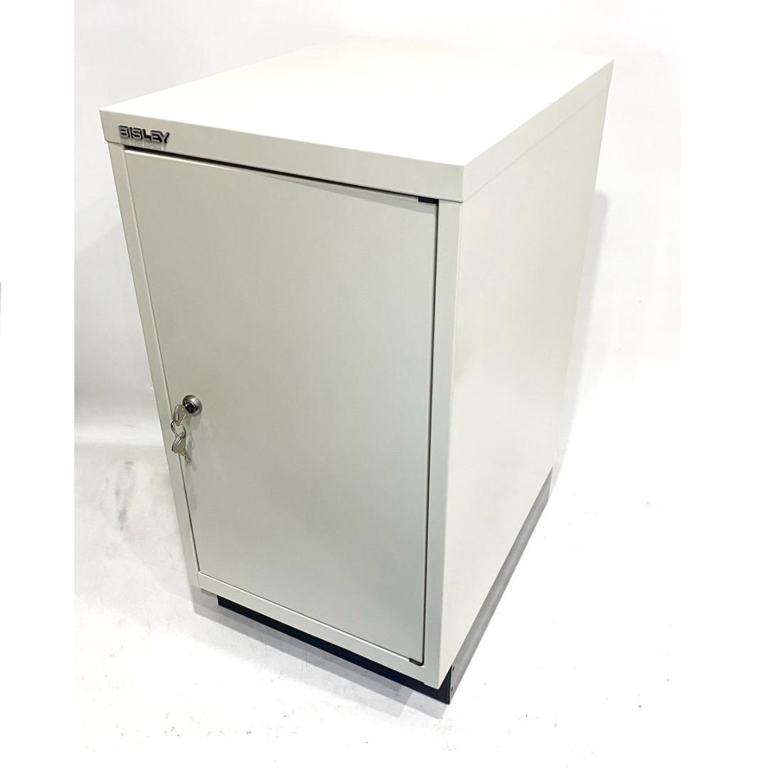 美品！ BISLEY ビスレー 鍵付き ロッカー キャビネット ビスレー / BISLEY CLK45/1 ロッカー 一枚扉 ブルー オフィス家具 収納