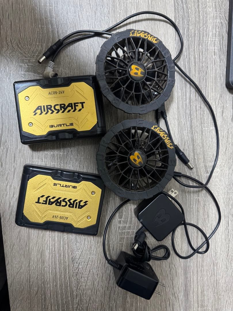 バートル AC09 エアークラフト専用24Vバッテリー、ファンセット BUTLE AIRCRAFT AC09（バッテリーセット）｜空調服・EFウェア専門店