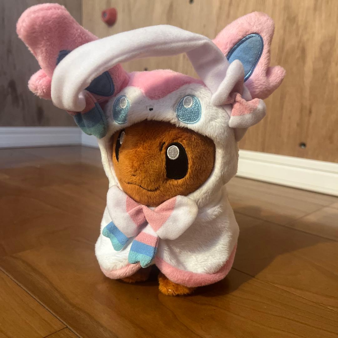 ポケモンセンター ポケモン イーブイ ポンチョ ニンフィア ぬいぐるみ