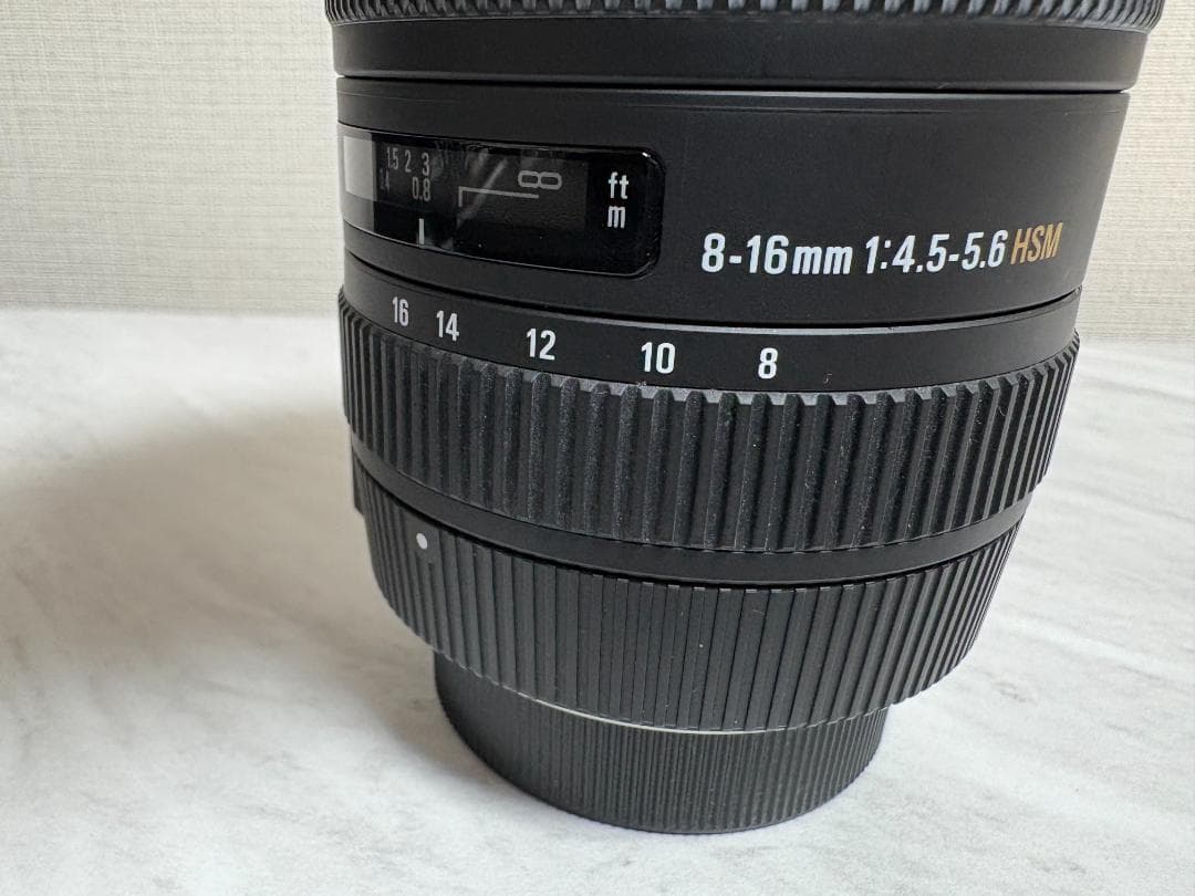 SIGMA シグマ 8-16mm F4.5-5.6 DC HSM ニコン用