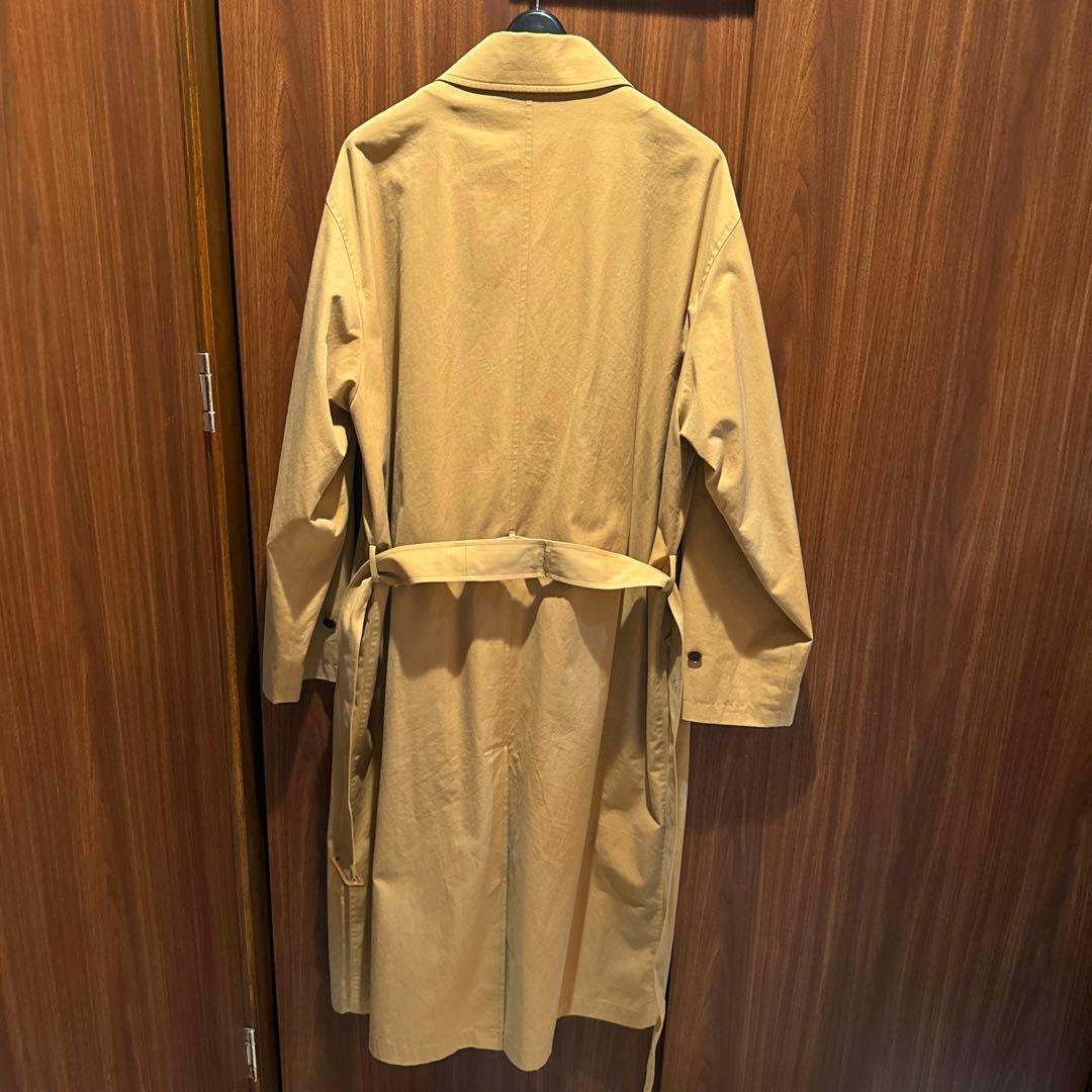 auralee ステンカラーコート ベージュ 22aw - メルカリ