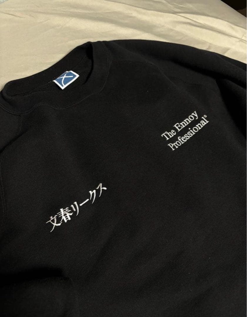ennoy × スタイリスト私物 × 文春リークス スウェット BLACK L - メルカリ
