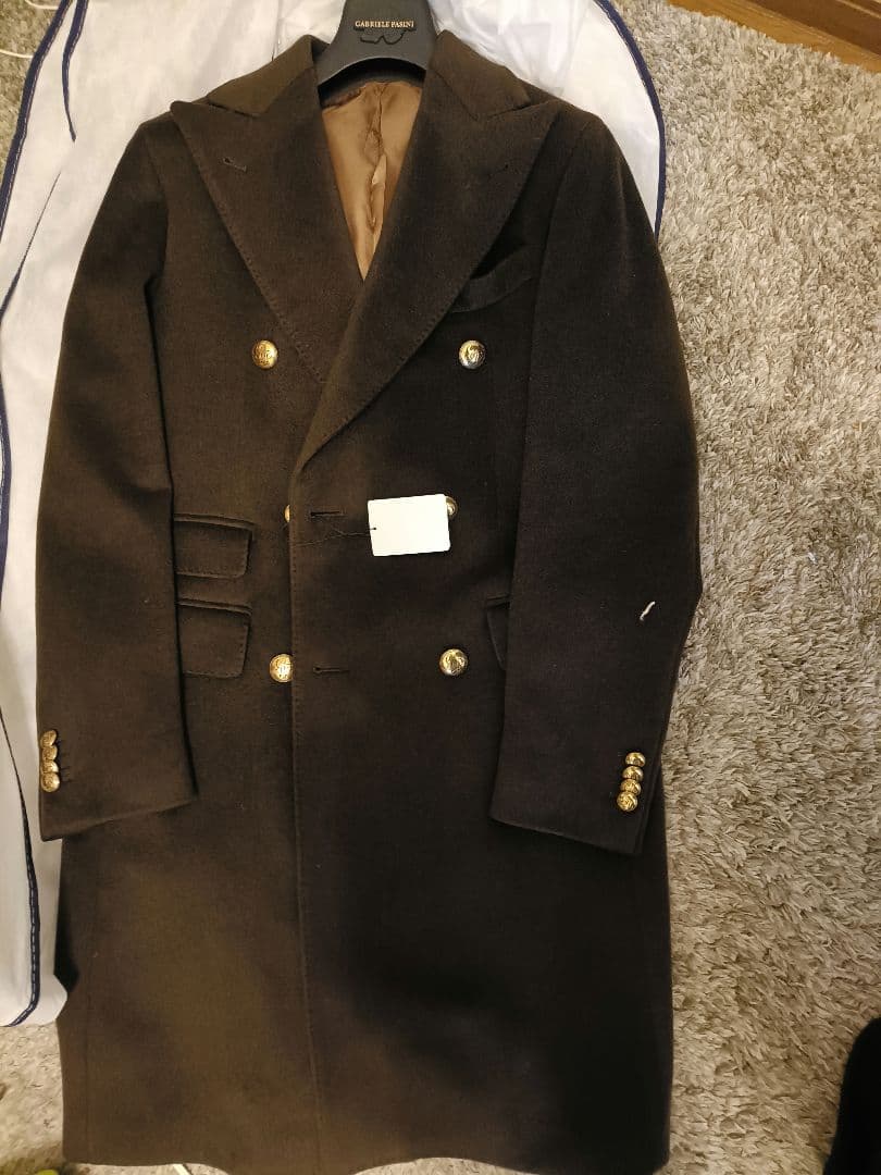 売切　最終値下Gabriele Pasiniカシミヤ100コート未使用　46 Gabriele Pasini（ガブリエレパシーニ）の古着・中古通販 | 【公式