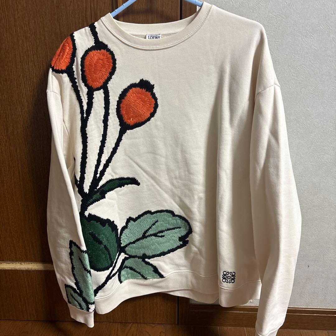 LOEWE 花柄刺繍 セーター 完売必至】ロエベ□ニットセーター ノルディック柄 刺繍 (LOEWE/ニット