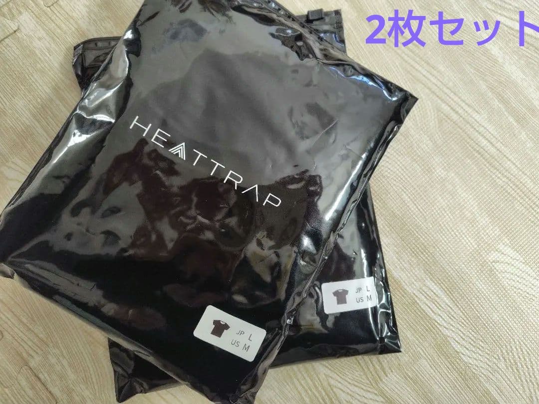 ヒートラップ　HEATTRAP サウナシャツ Lサイズ　2枚セット 楽天市場】【ヒートラップ 公式】 サウナシャツ 着るサウナ サウナ