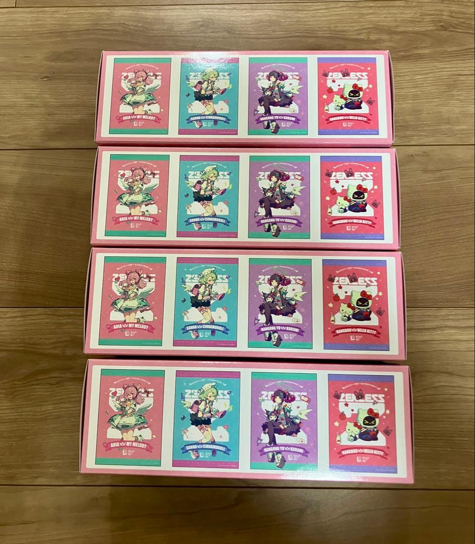 新品未開封】ゼンレスゾーンゼロ × サンリオ メタルポスター4種セット