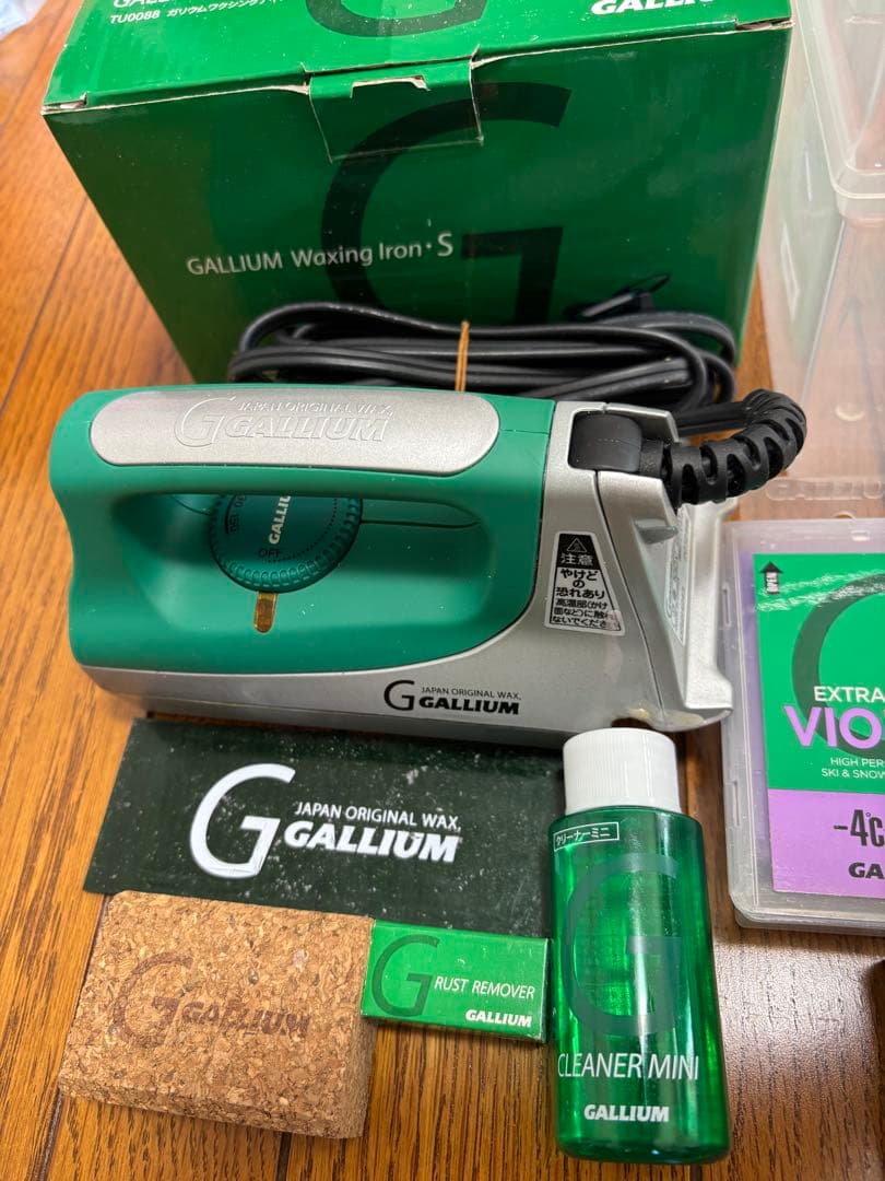 GALLIUM ガリウム ホットワックス アイロン セット - メルカリ
