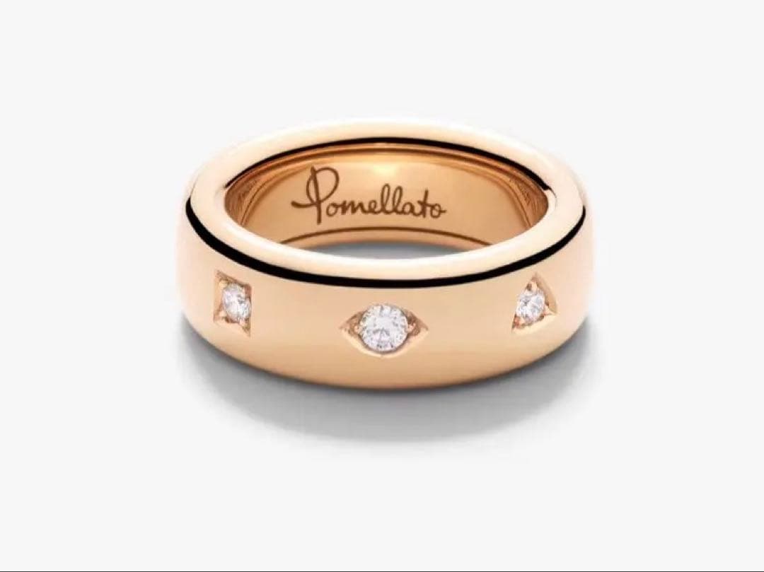 ポメラート イコニカリング K18 ローズゴールド スリム 13号 - メルカリ