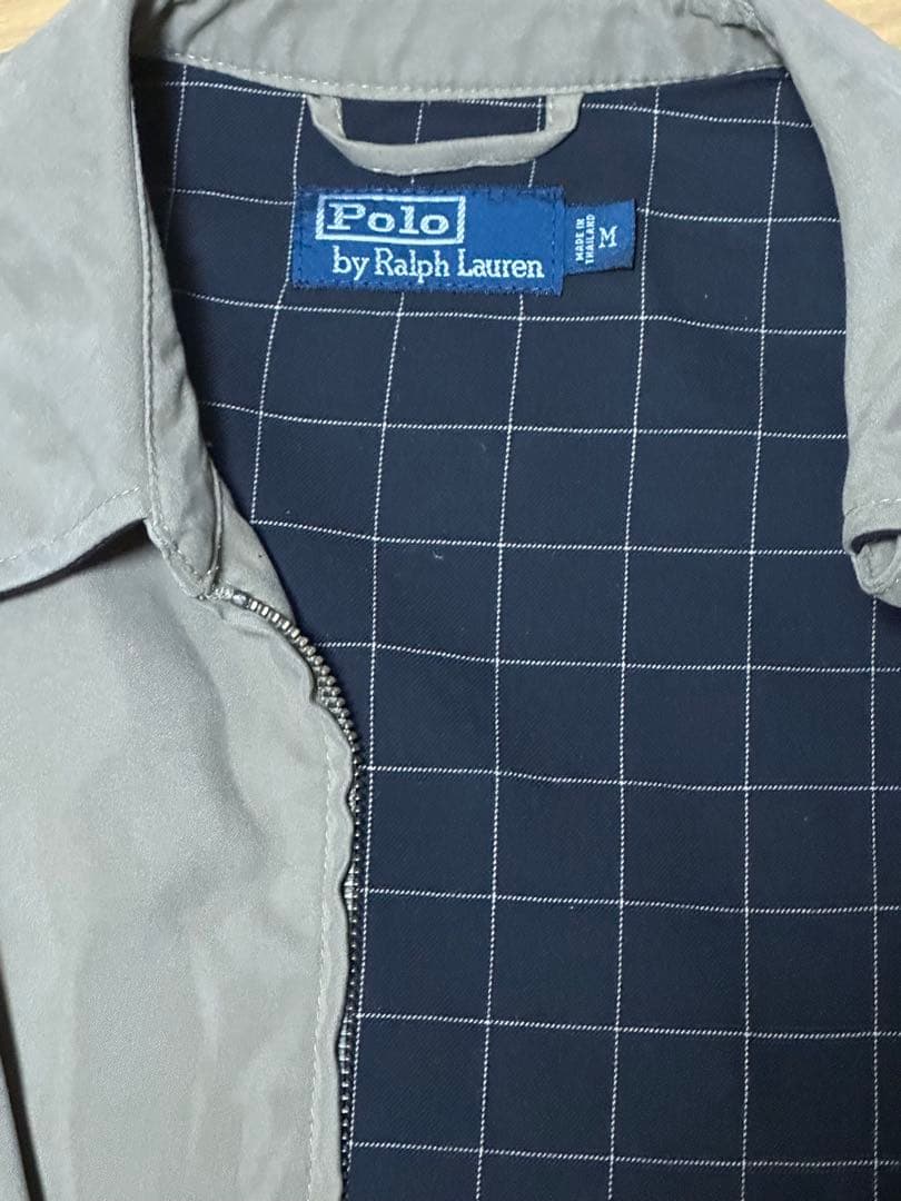 ポロラルフローレン スウィングトップ ポニー刺繍 M ベージュ - メルカリ