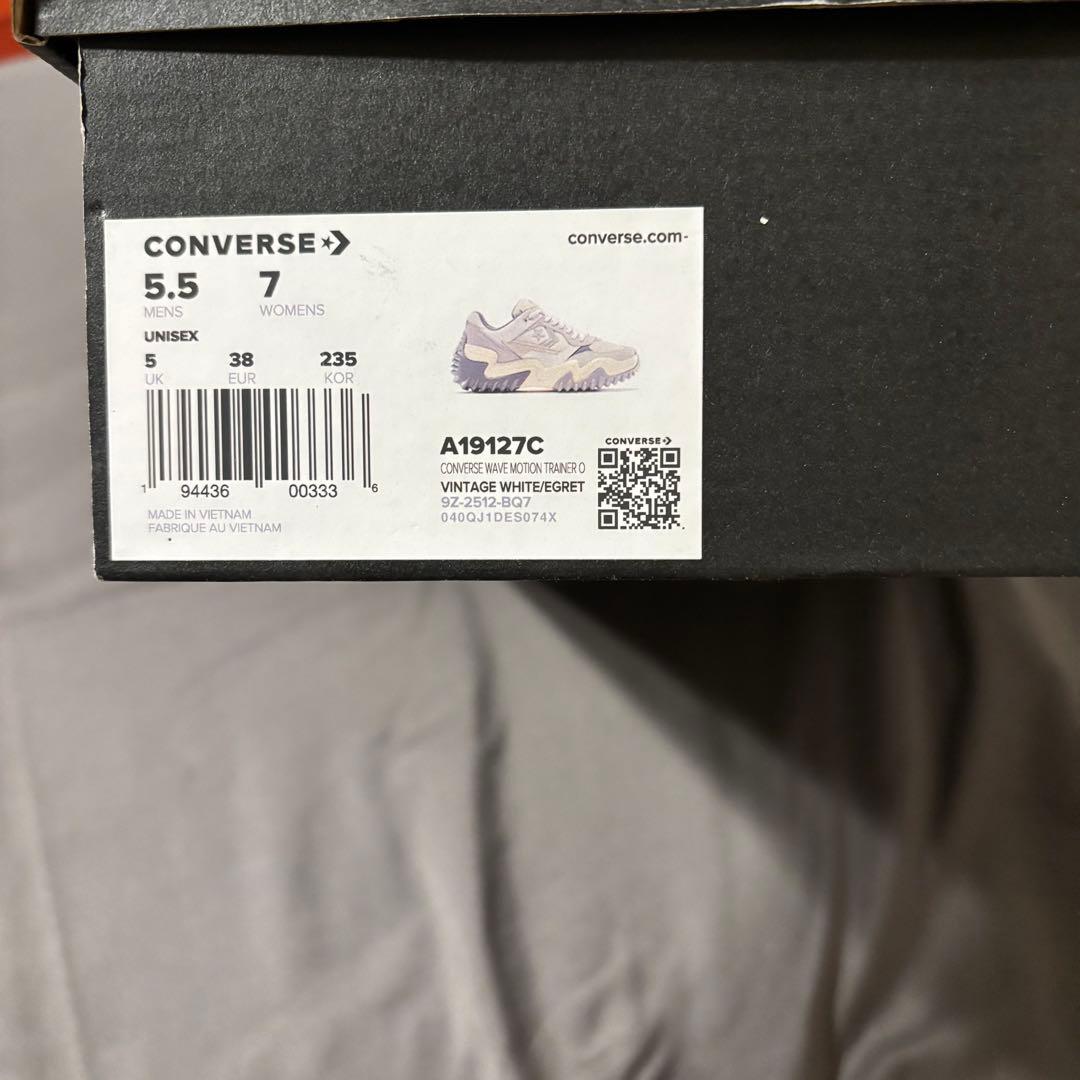 【超希少】韓国新作CONVERSE ランスター モーション グレー 23.5cm