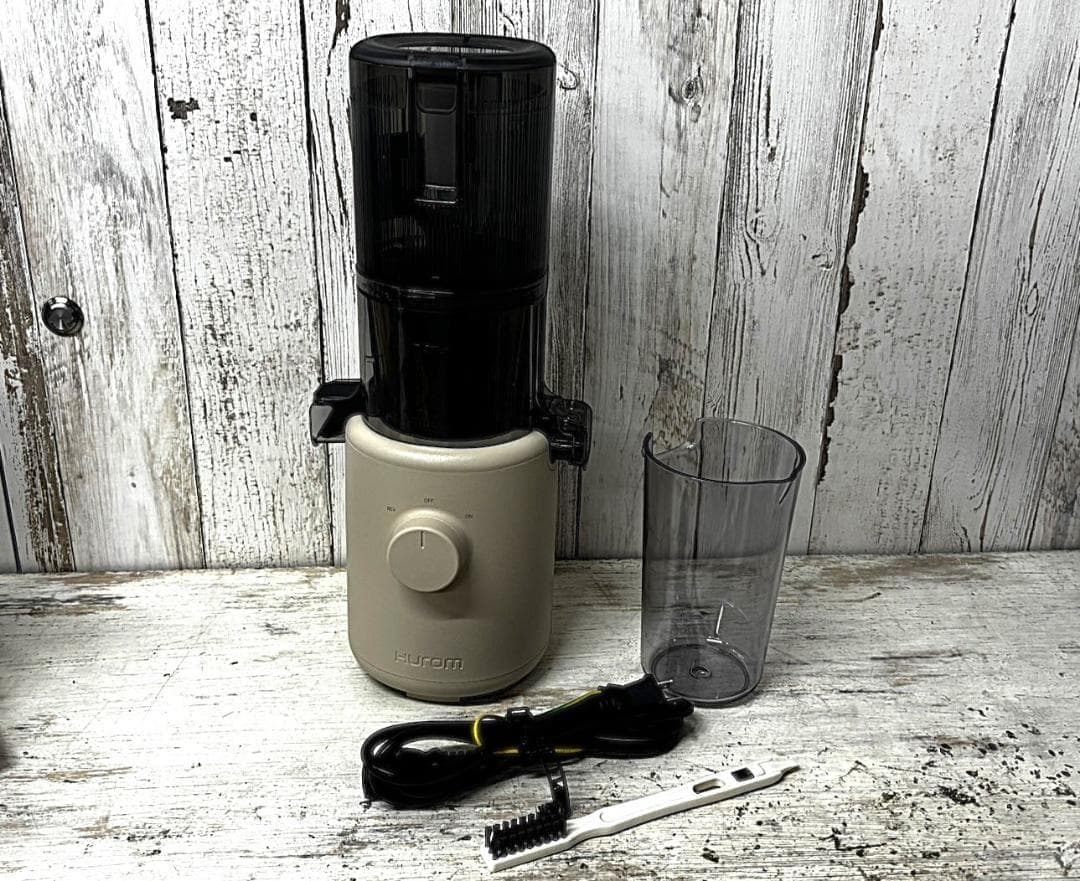 HUROM ヒューロム ミキサー スロージューサ H310A-BAC04BE ヨドバシ.com - HUROM ヒューロム スロージューサー H310A ホワイト