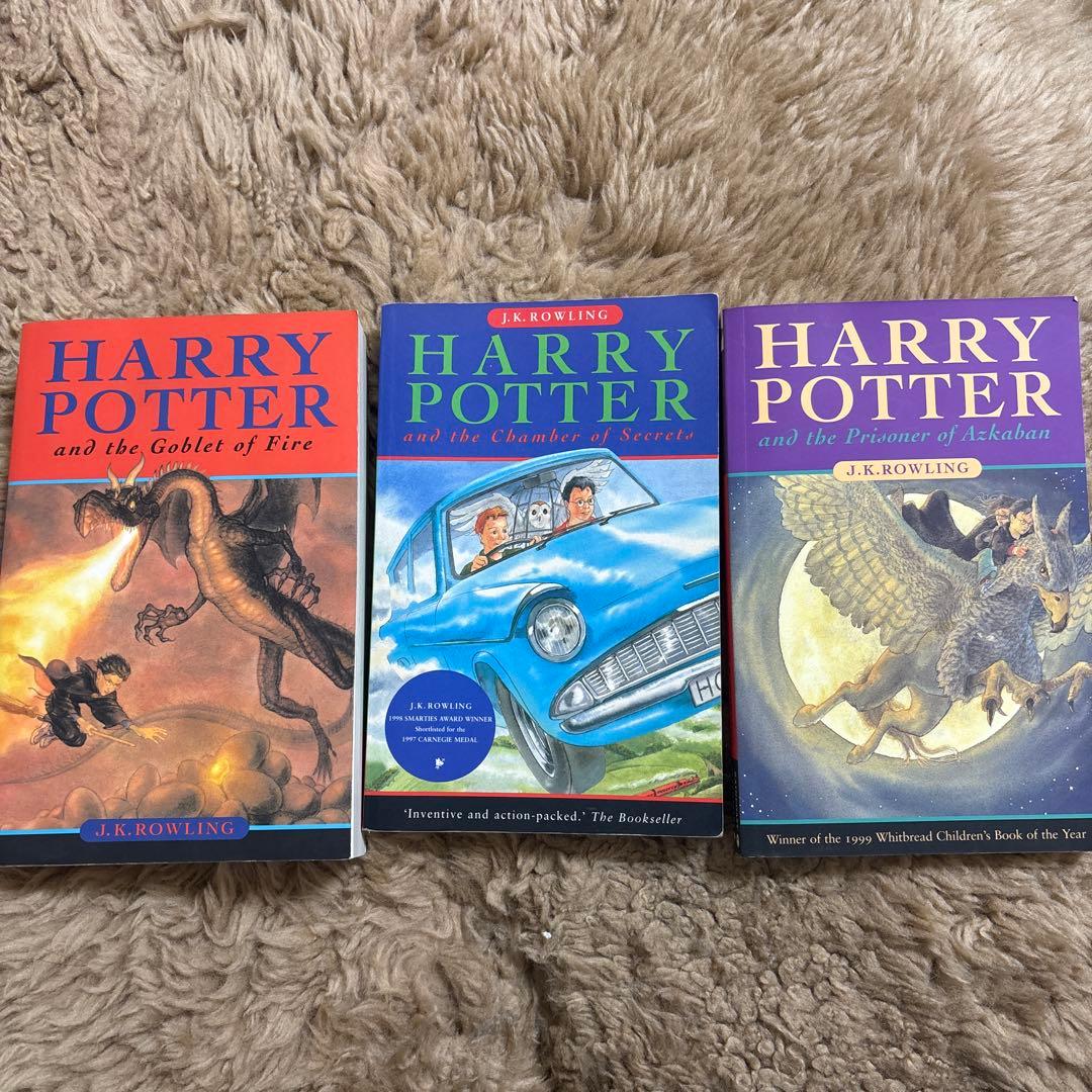 ハリー・ポッター 英語版 3冊セット - メルカリ