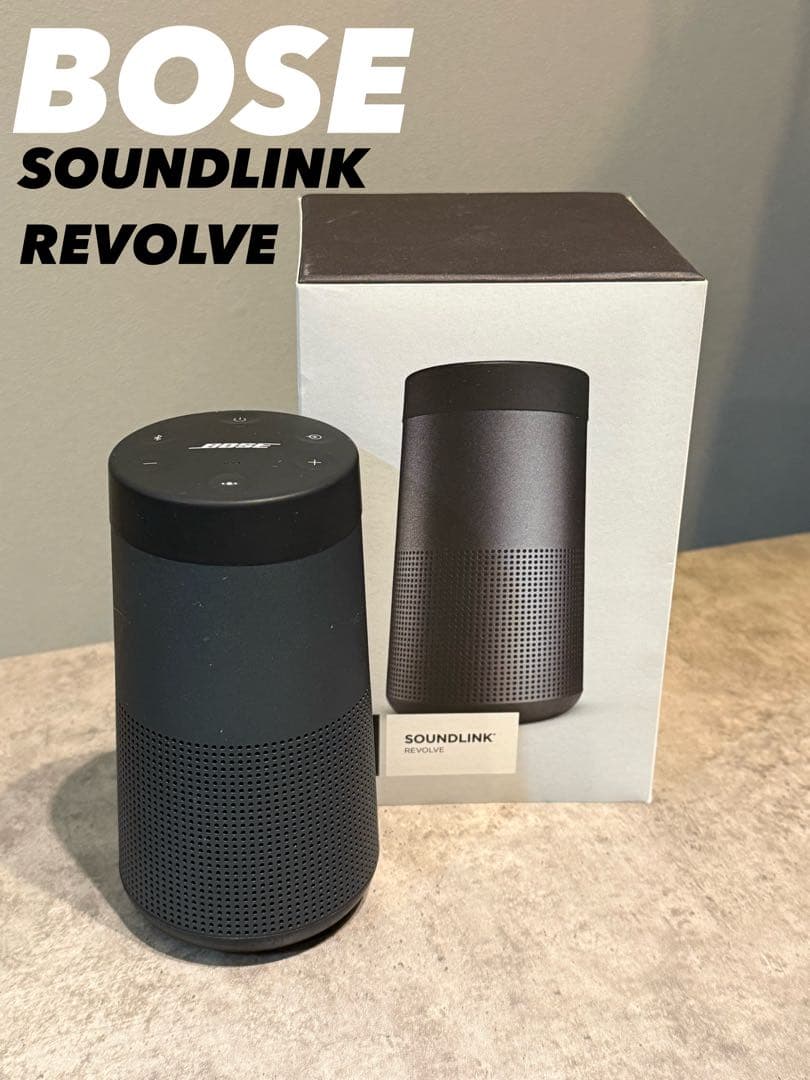 BOSE SOUNDLINK REVOLVE ブラック - メルカリ