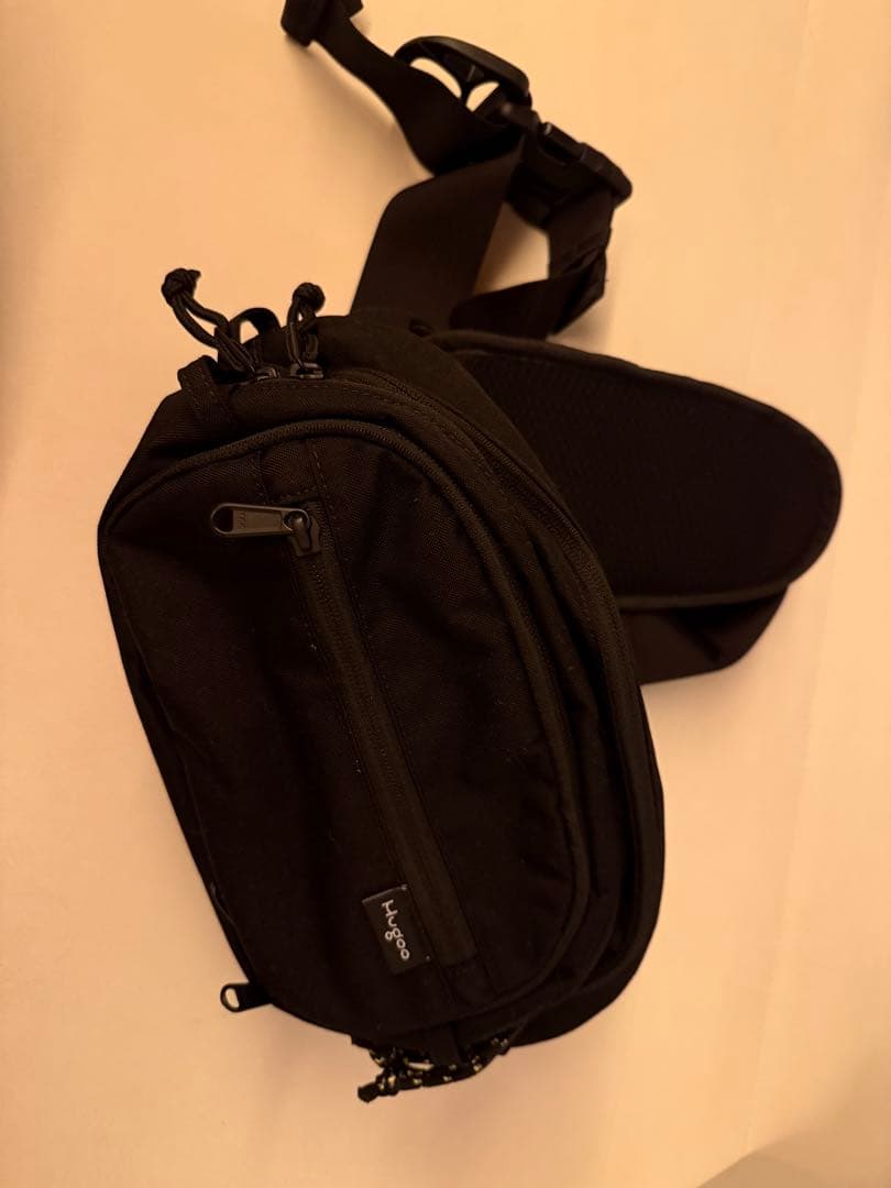 Hugoo ヒップシート　バッグ　黒 楽天市場】☆スパセ期間限定1,000円OFF ママリ口コミ大賞2年連続受賞