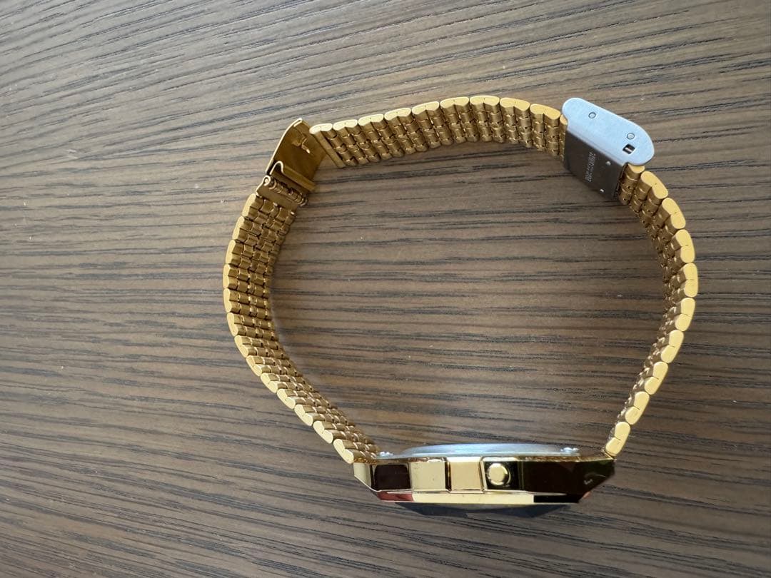 ☆美品☆ CASIO A159WGED-1 チプカシ＆天然ダイヤモンド - メルカリ