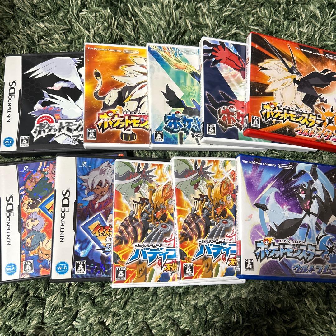3ds ds ソフト カセット セット ポケモン おまけ付き 動作確認済み